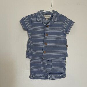 Baby shirt and shorts set